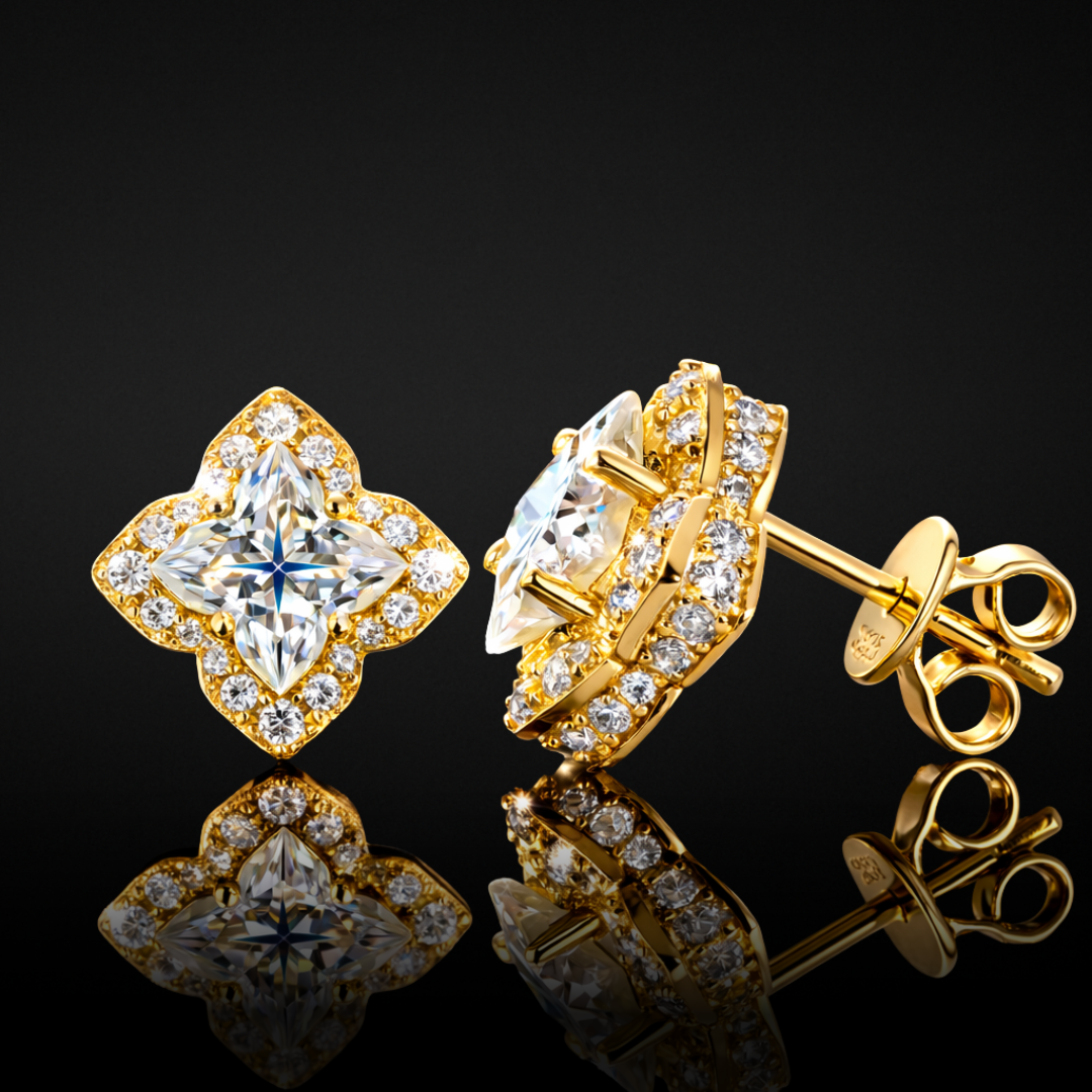 Fleur de Majesté Earrings