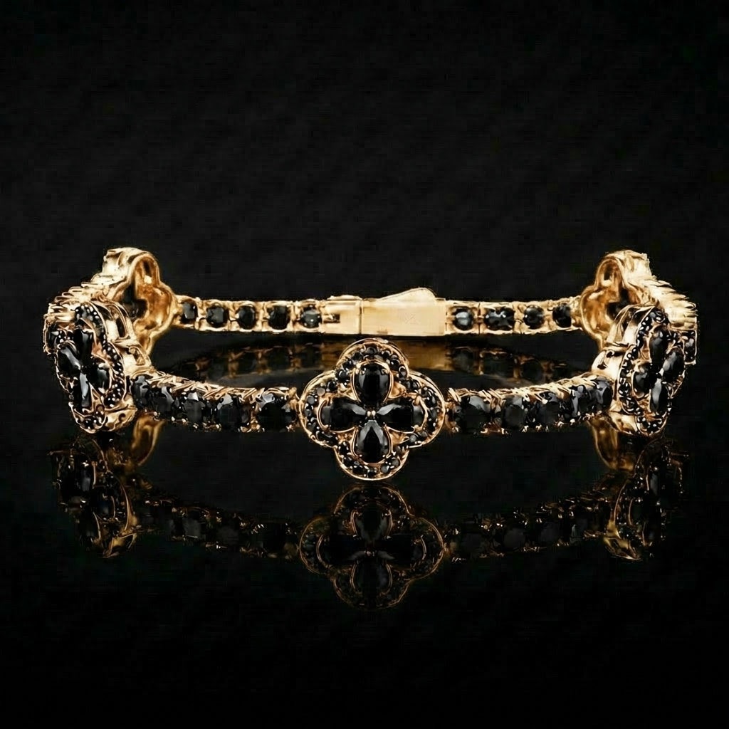 Maison Clover Noir Suprême Bracelet