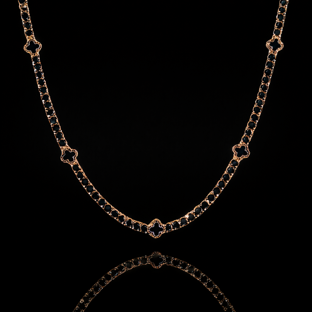Clover Noir Chain