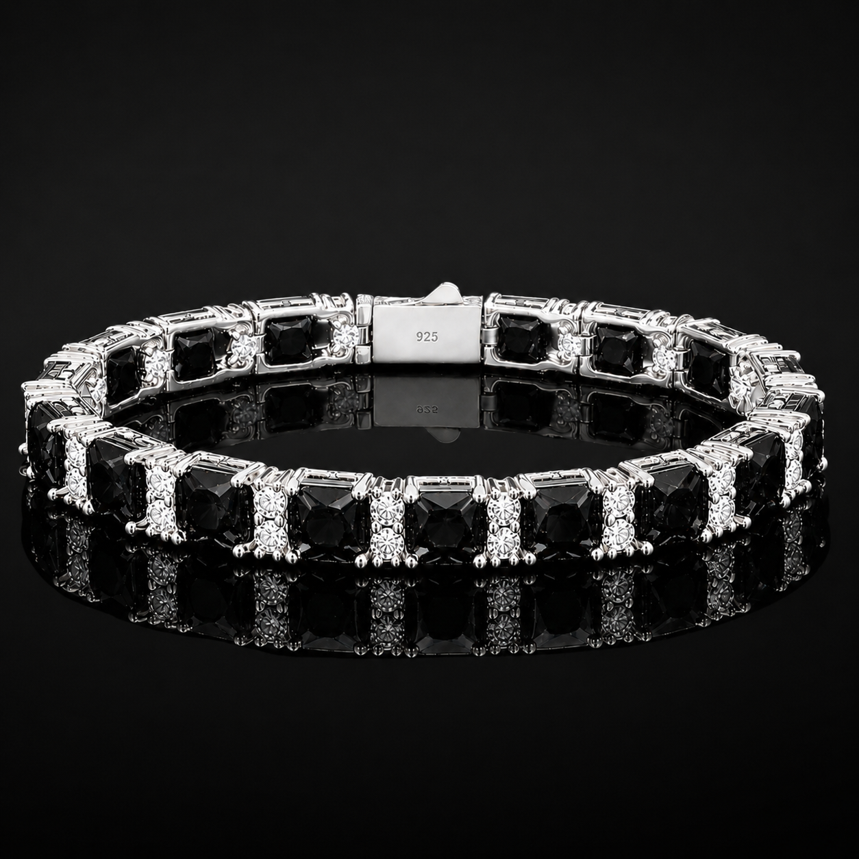 Océan Éclipse Noir Bracelet
