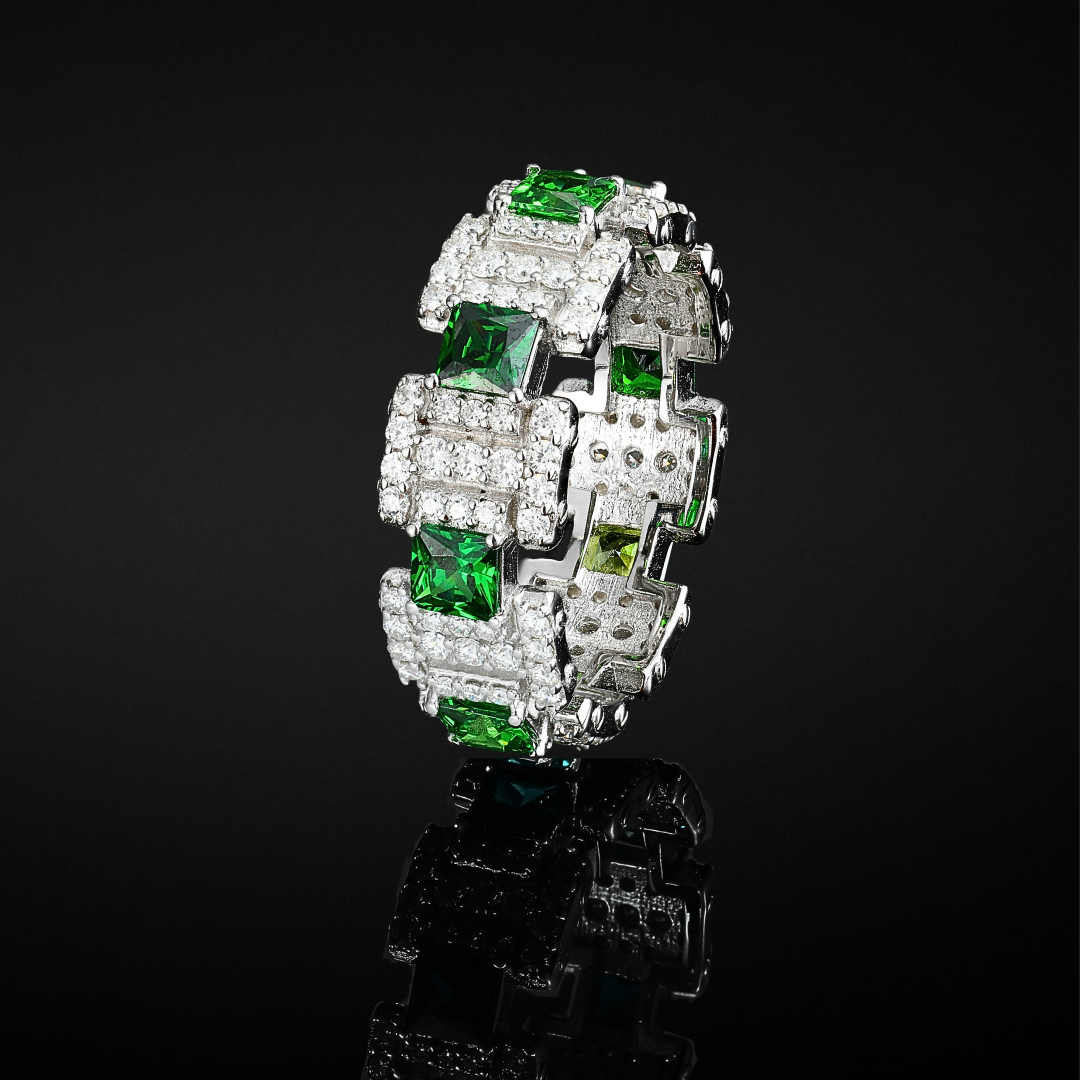 Océan Emeraude Ring