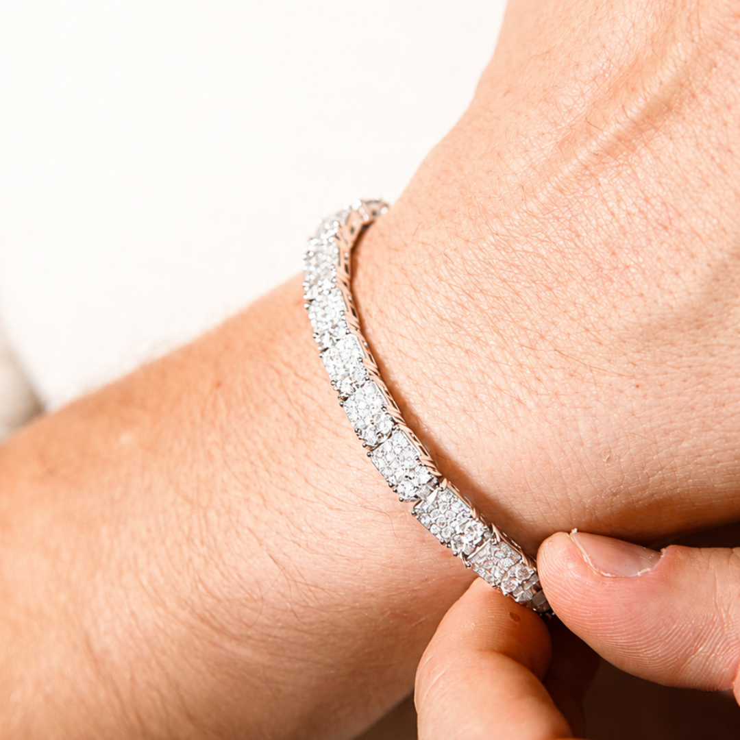 Océan Mist Pavé Bracelet