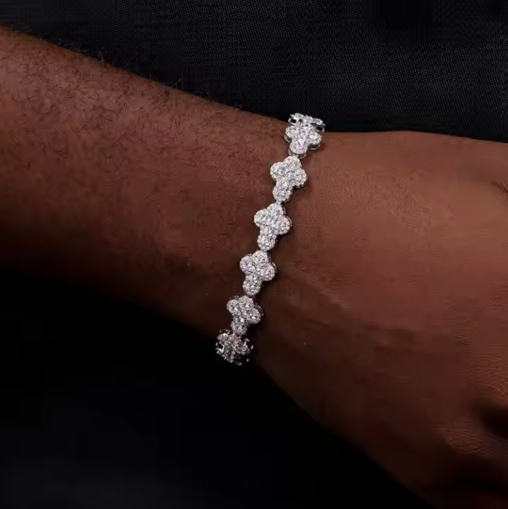 Motif Croix Bracelet