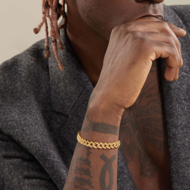 Curb Doré Bracelet
