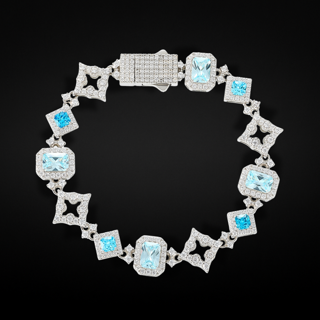 Gemstone Bleu Bracelet