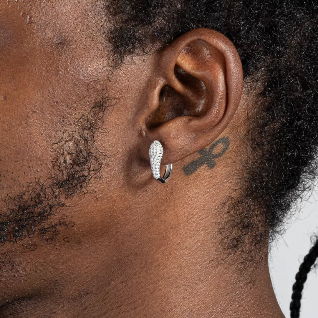 Python Loop Earrings