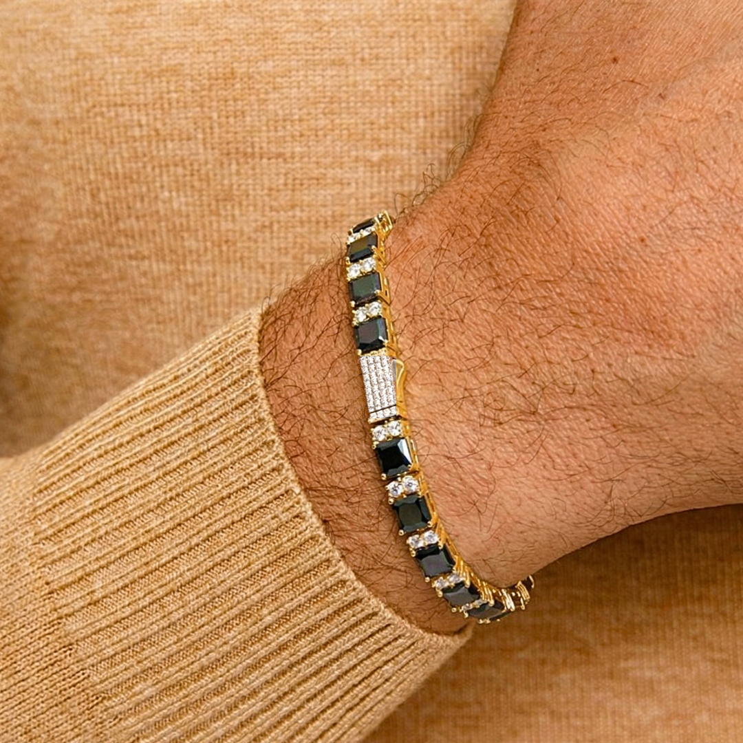 Océan Éclipse Noir Bracelet