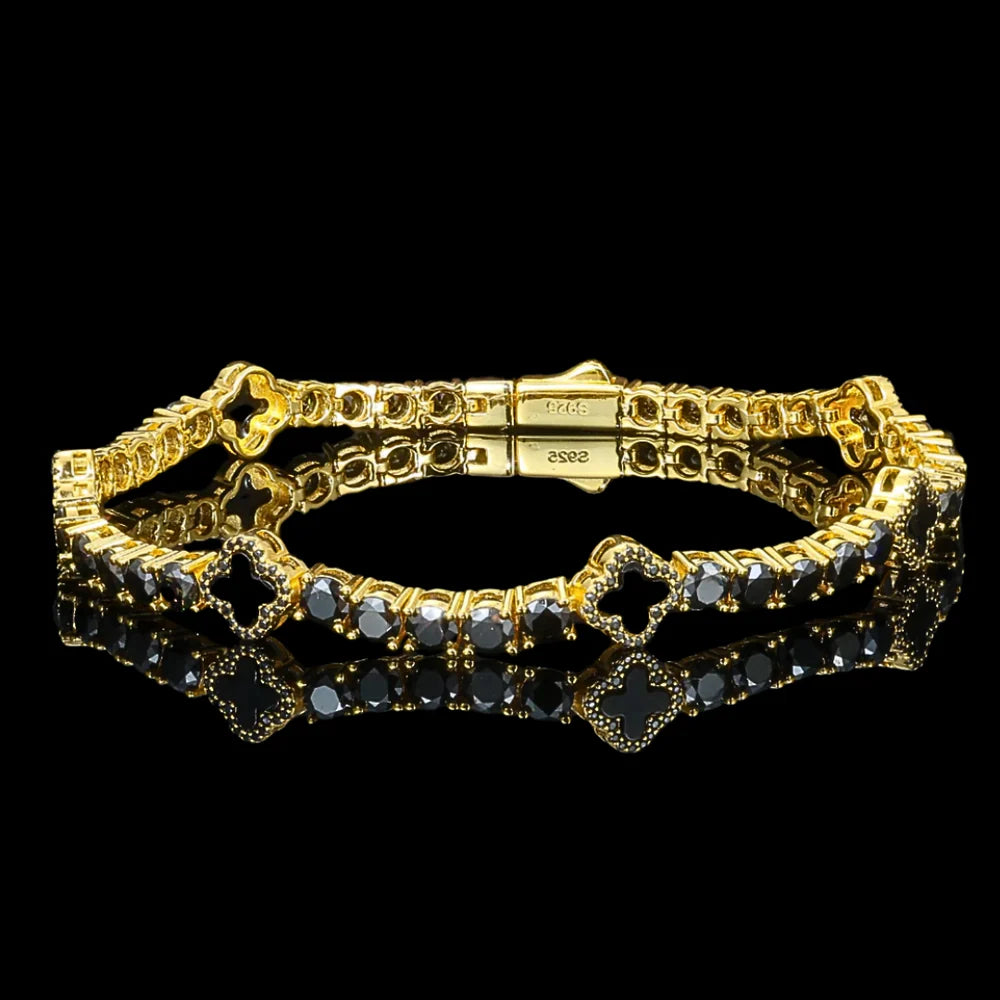 Clover Noir Bracelet