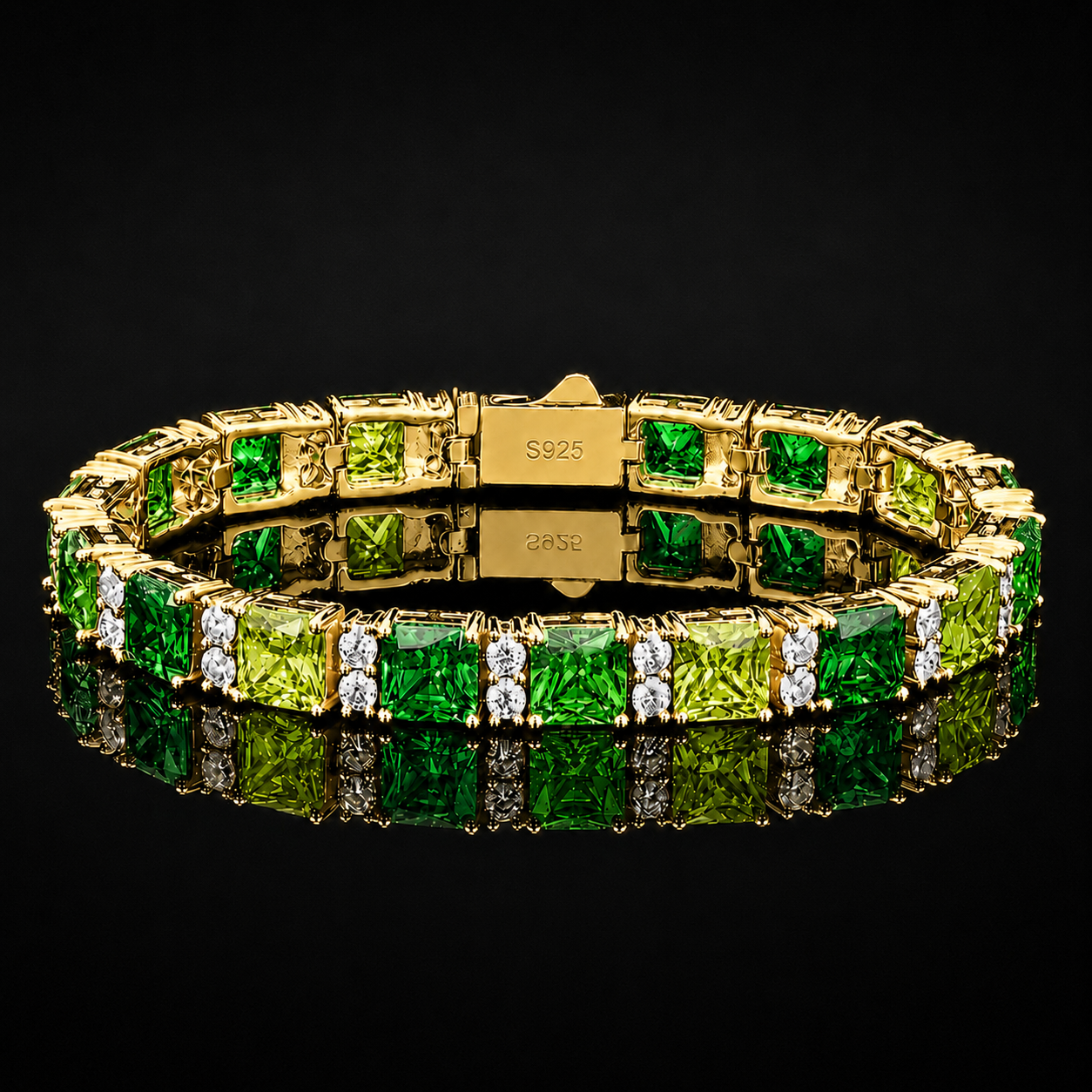 Océan Émeraude Bracelet