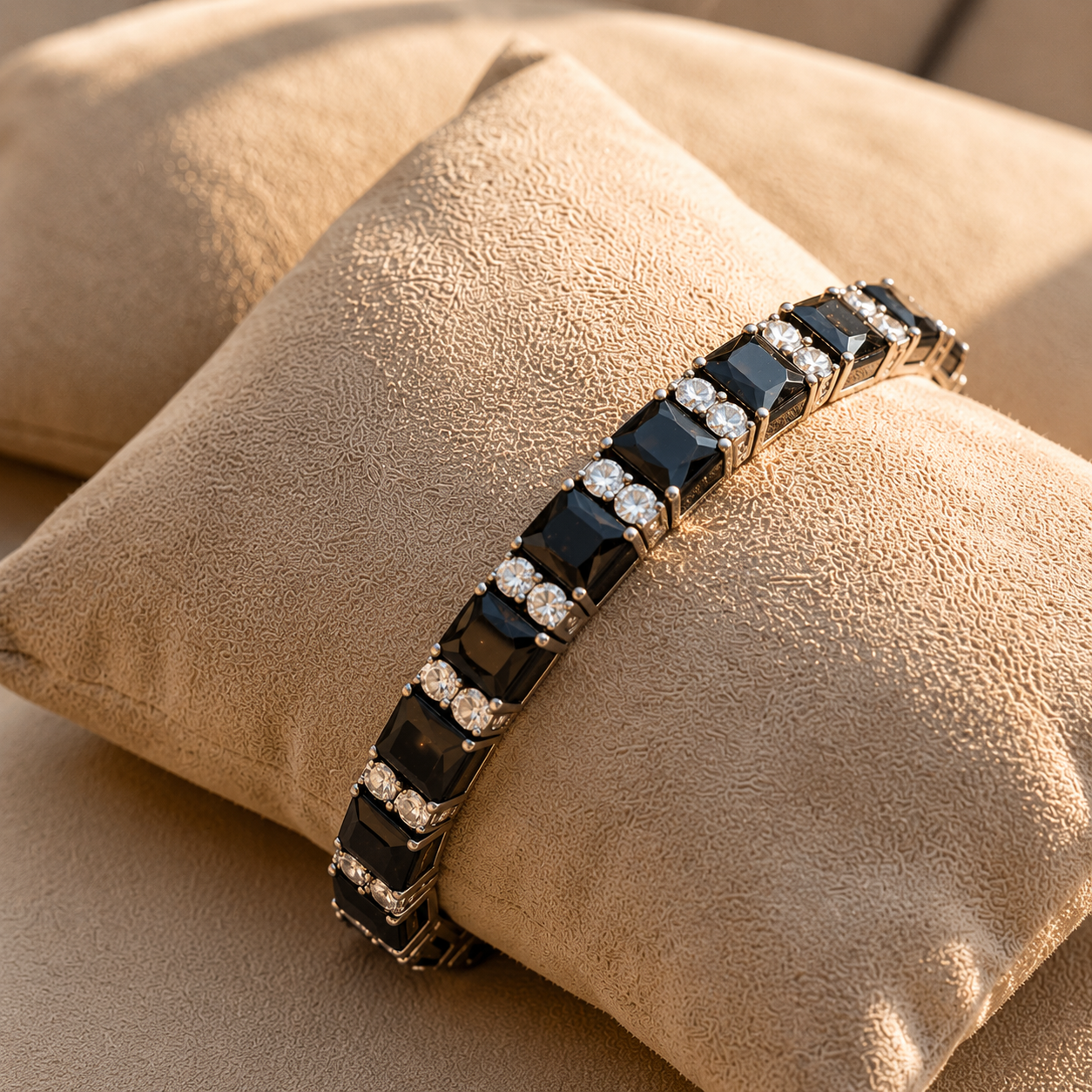 Océan Éclipse Noir Bracelet