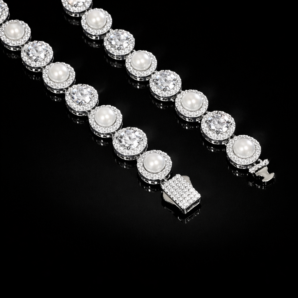 Perle Émeraude Chain