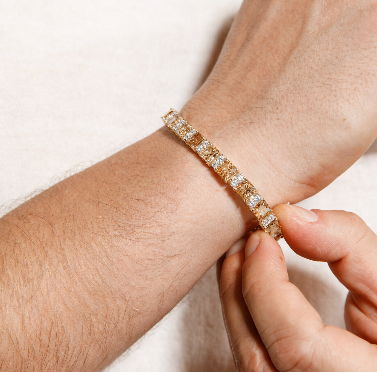 Océan Champagne Bracelet