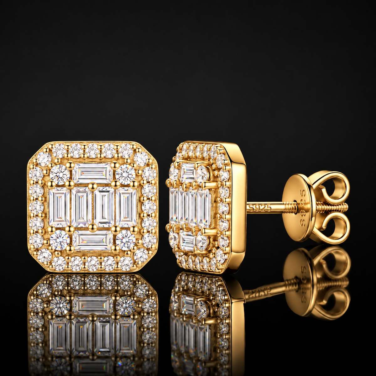 Royale Baguette Studs