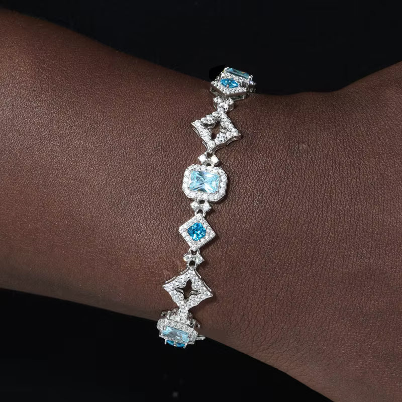 Gemstone Bleu Bracelet