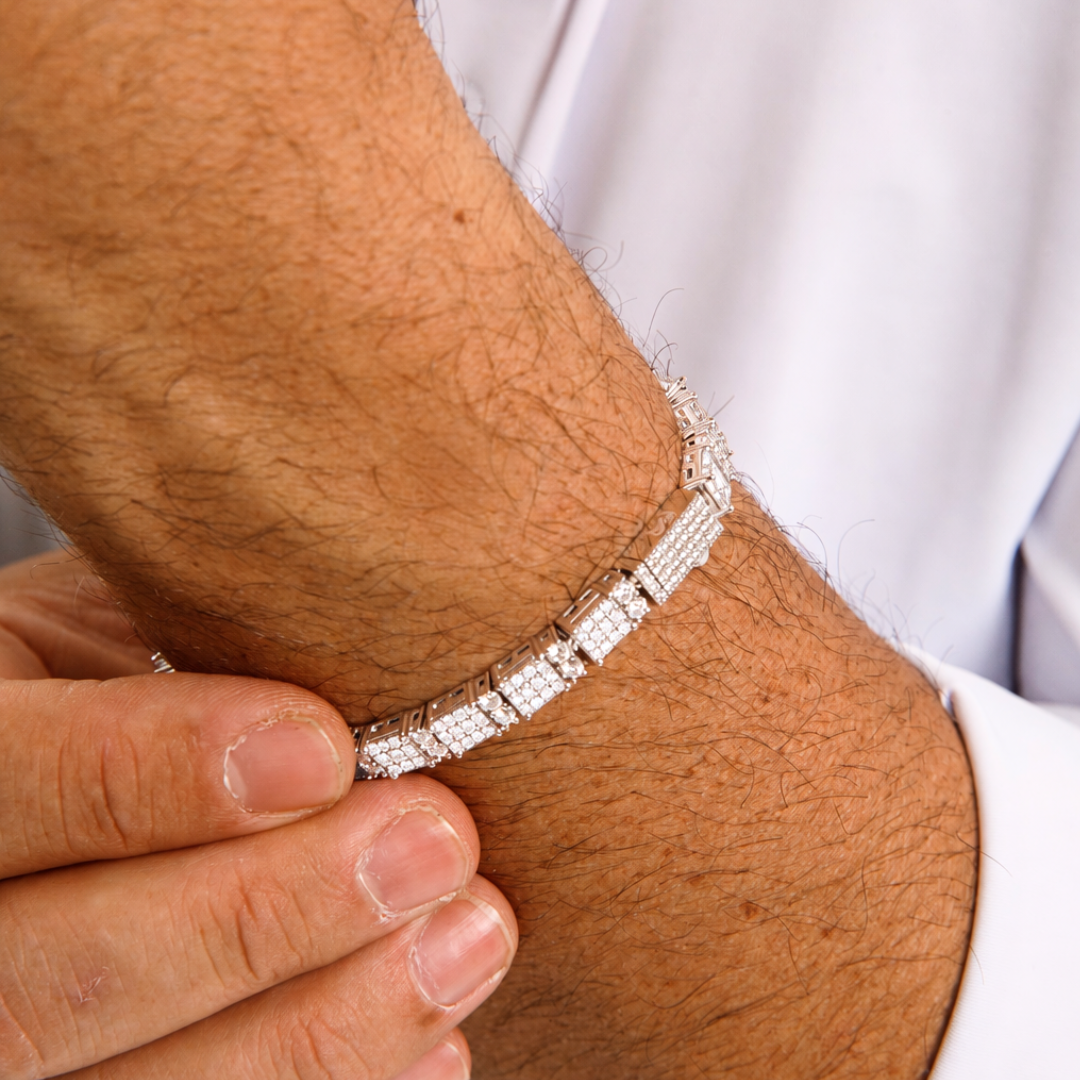 Océan Mist Pavé Bracelet