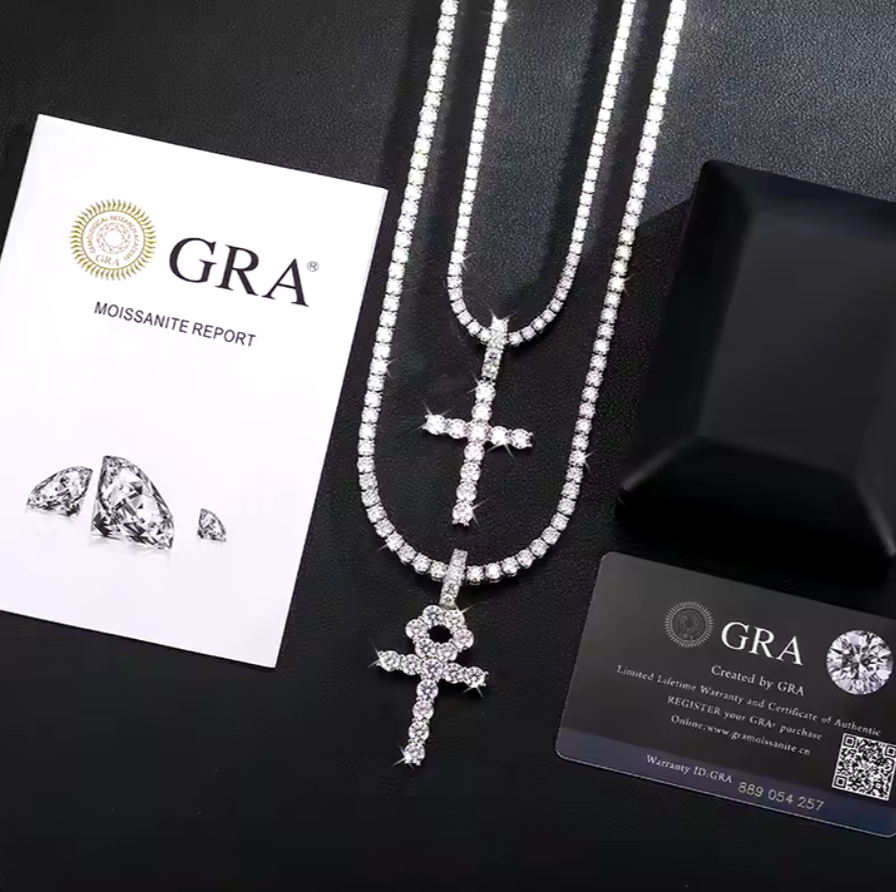 ANKH TENNIS CHAIN PENDANT